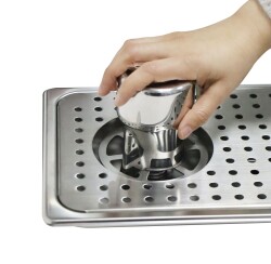 Biradlı Süt Potu Duşlama Ünitesi Ankastre 42 Cm , BRD-DP-01 - 2