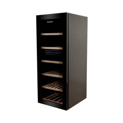 By Kitchen WC-73B Şarap Dolabı, 73 Şişe Kapasiteli, Siyah - 1