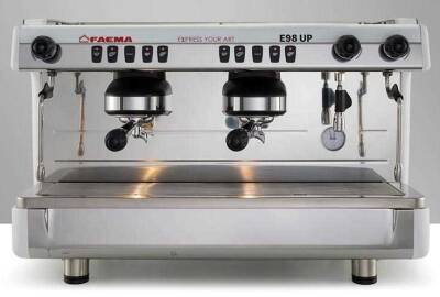 Faema E98 Up Full Otomatik Espresso Kahve Makinesi, 2 Gruplu, Beyaz - 1
