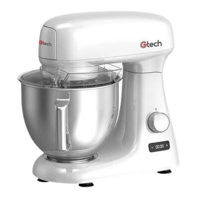 Gtech EF708-S Professional Krom Set Üstü Mikser, 4.8 L, Beyaz - 1