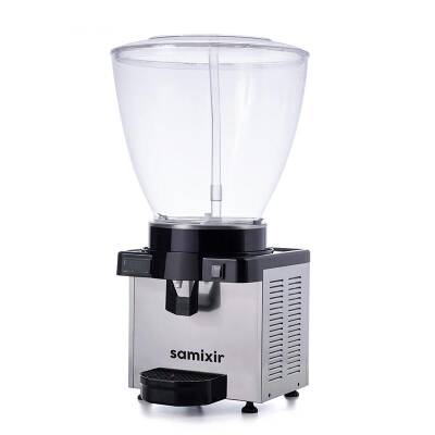 Samixir S40.DI Panaromik Dijital Soğuk İçecek Dispenseri, 40 L, Inox - 1