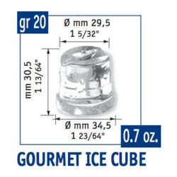 Scotsman Bar Line B 6022 Hazneli Gurme Buz Makinesi, 60 kg/gün Kapasiteli - 2
