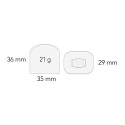 Simag SDH 100 AS Hazneli Parmak Buz Makinesi, 100 kg/gün Kapasiteli - 3