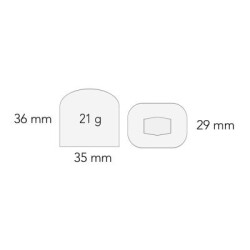 Simag SDH 40 AS Hazneli Parmak Buz Makinesi, 41 kg/gün Kapasiteli - 2