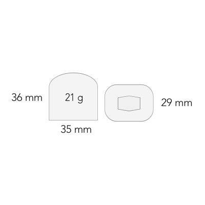 Simag SDH 40 AS Hazneli Parmak Buz Makinesi, 41 kg/gün Kapasiteli - 2