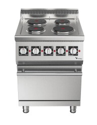 Vital EKF6020 Elektrikli Kuzine 4 Yuvarlak Pleyt + 1 Fırın (600x630x850) - 2