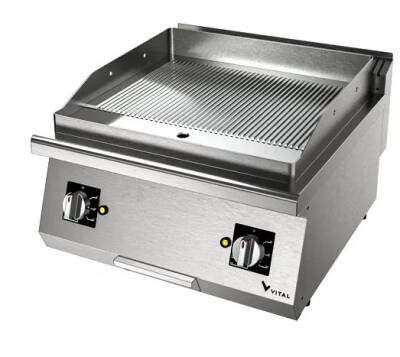 Vital EPI6020R 600 Seri Nervürlü Yüzeyli Elektrikli Izgara (600x630x280) - 1