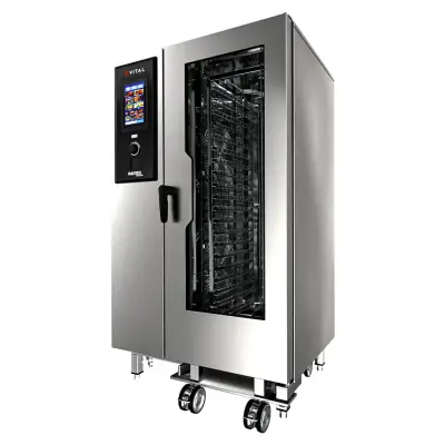 Vital MAESTRO 201E-TOUCH Elektrikli Kombi Fırın, 20 x GN 1/1 Tepsi Kapasitesi - 1