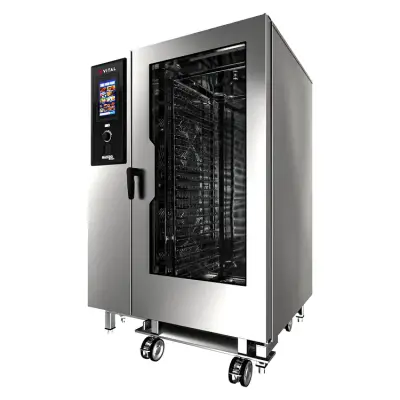 Vital MAESTRO 202G-TOUCH Gazlı Kombi Fırın, 20 x GN 2/1 Tepsi Kapasitesi - 2