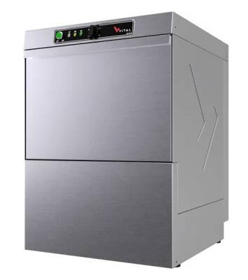 Vital VBY500C-P Tezgah Altı Bulaşık Makinesi Manuel Kontrollü, Drenaj, Deterjan, Parlatıcı Pompalı, 540 Tabak Saatte - 1