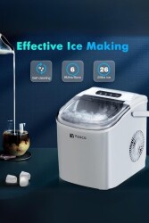 Vosco Eko Set Üstü Buz Makinesi 12 Kg Beyaz - 4